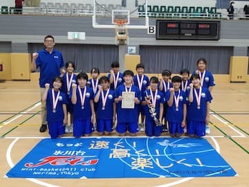 練馬区スポ少女子準優勝おめでとう!! 写真 1